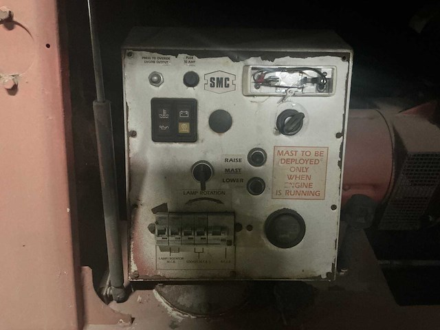 1990 hms tl-35 event lichtmast aanhangwagen - afbeelding 8 van  22