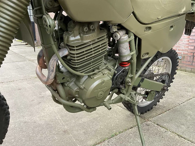 1990 honda xr 600r motorfiets - afbeelding 12 van  12