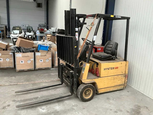 1990 hyster a1.50xl vorkheftruck - afbeelding 1 van  10