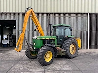 1990 john deere 4055 vierwielaangedreven landbouwtractor - afbeelding 1 van  37