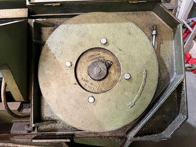 1990 karl müller hbs 260 n metalen horizontale bandzaagmachine - afbeelding 5 van  9