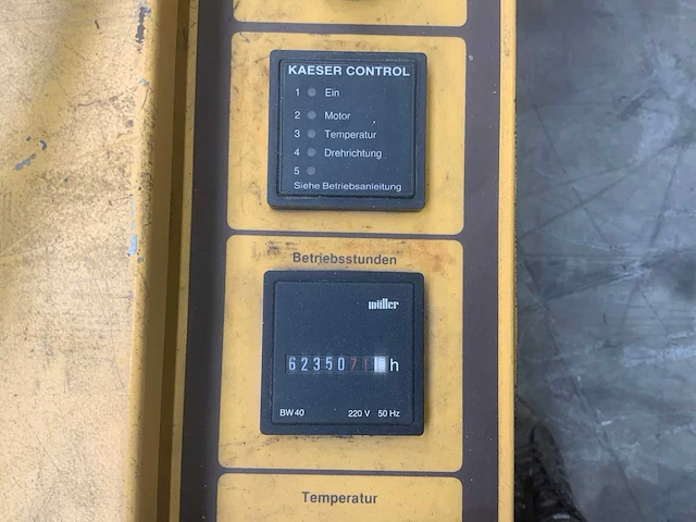 1990 keaser sm 11 schroefcompressor - afbeelding 2 van  12