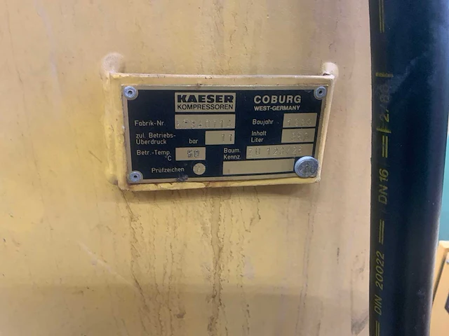 1990 keaser sm 11 schroefcompressor - afbeelding 8 van  12