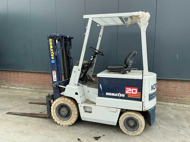 1990 komatsu fb20g-3 vorkheftruck - afbeelding 17 van  23