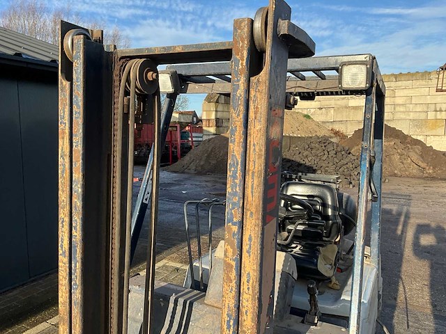 1990 komatsu fg15-15 vorkheftruck - afbeelding 2 van  19