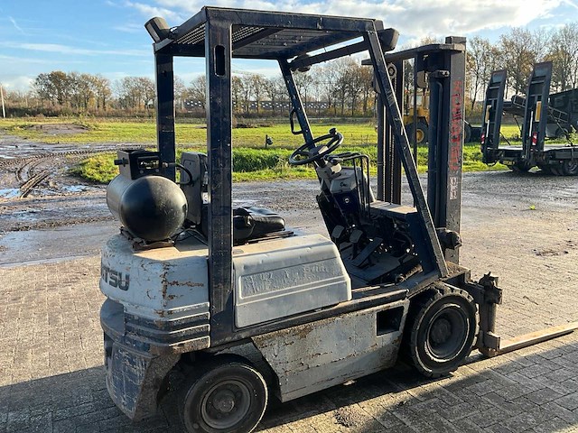 1990 komatsu fg15-15 vorkheftruck - afbeelding 10 van  19