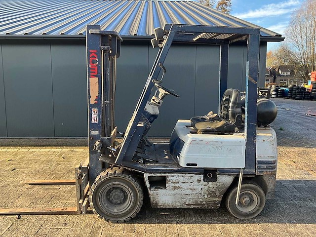 1990 komatsu fg15-15 vorkheftruck - afbeelding 15 van  19