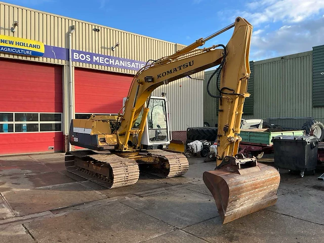 1990 komatsu pc120 rupsgraafmachine - afbeelding 12 van  26