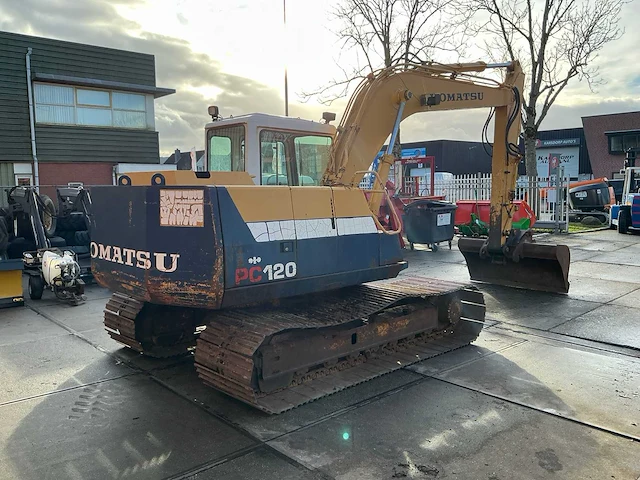 1990 komatsu pc120 rupsgraafmachine - afbeelding 20 van  26