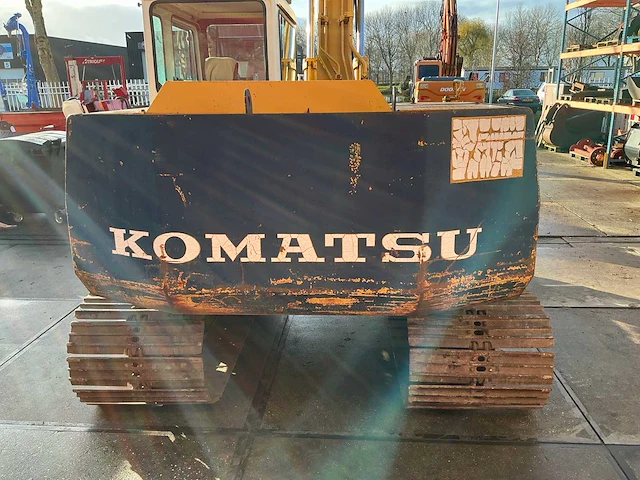 1990 komatsu pc120 rupsgraafmachine - afbeelding 22 van  26