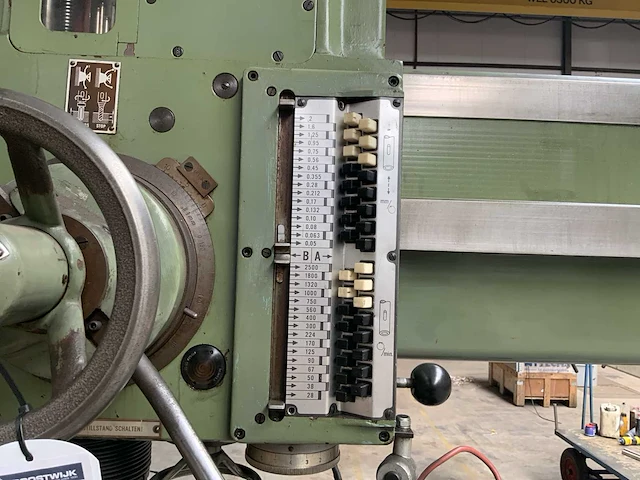 1990 mas vo 50 radiaalboormachine - afbeelding 5 van  12