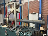 1990 metalas materiaal reinigingstunnel - afbeelding 12 van  14