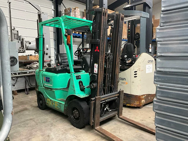 1990 mitsubishi fd15k vorkheftruck - afbeelding 12 van  25