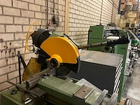 1990 omes mec-300s afkortcirkelzaagmachine - afbeelding 9 van  12