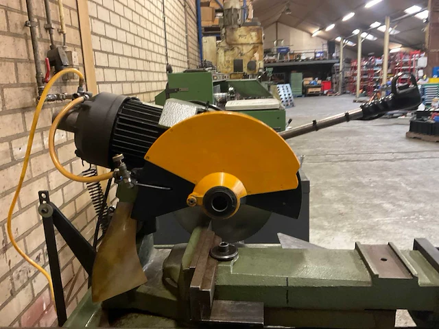 1990 omes mec-300s afkortcirkelzaagmachine - afbeelding 10 van  12