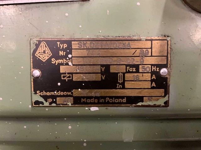 1990 safo dzta hout slijpmachines - afbeelding 20 van  22