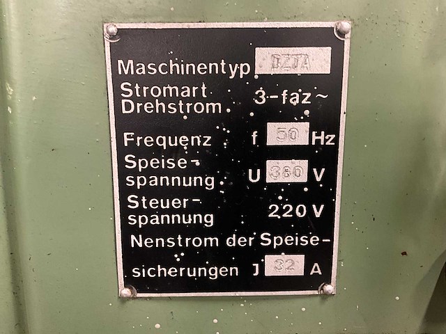 1990 safo dzta hout slijpmachines - afbeelding 14 van  22