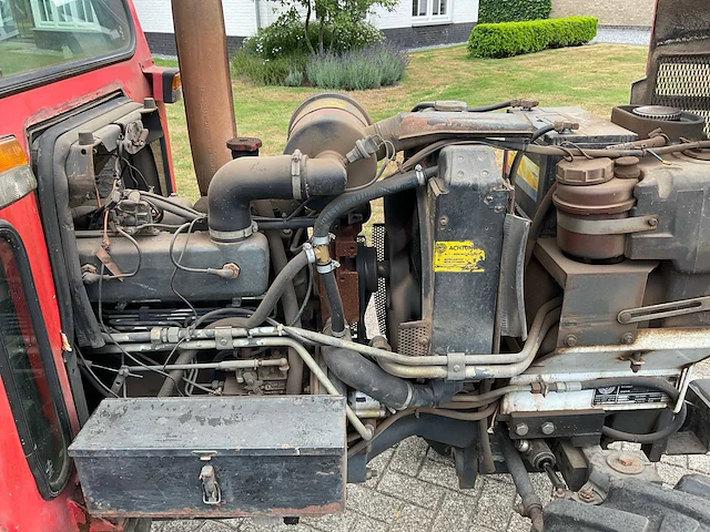 1990 steyr 8075 smalspoortractor - afbeelding 22 van  30