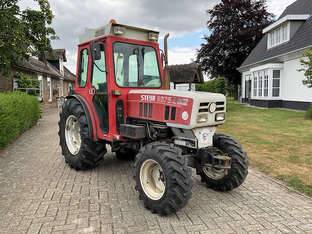1990 steyr 8075 smalspoortractor - afbeelding 26 van  30