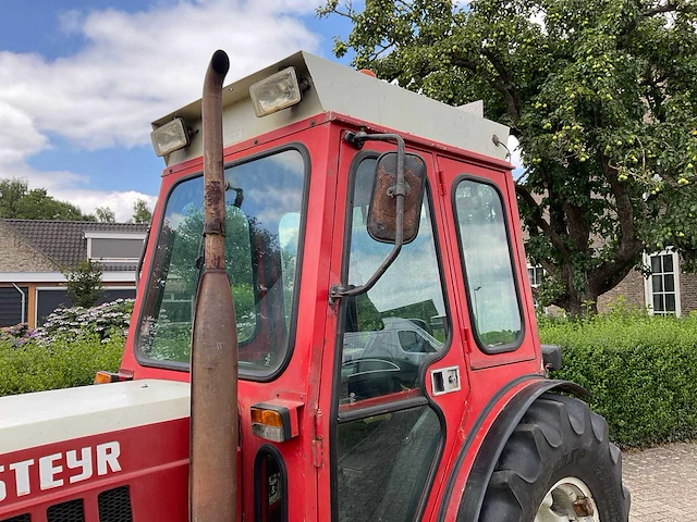1990 steyr 8075 smalspoortractor - afbeelding 28 van  30