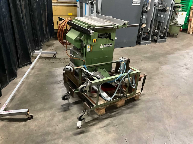 1990 ulmia 1710s cirkelzaagmachine metaal en buig apparaat - afbeelding 10 van  14