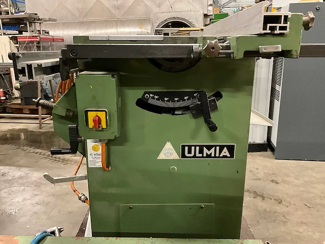 1990 ulmia 1710s cirkelzaagmachine metaal en buig apparaat - afbeelding 13 van  14