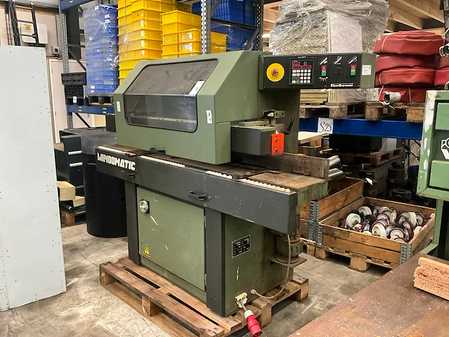 1990 verboom windowmatic 3716-52 kozijnen profileermachine - afbeelding 1 van  12