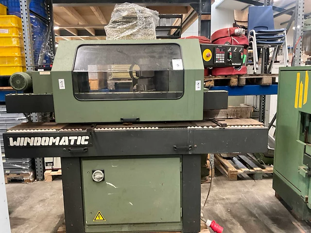 1990 verboom windowmatic 3716-52 kozijnen profileermachine - afbeelding 5 van  12