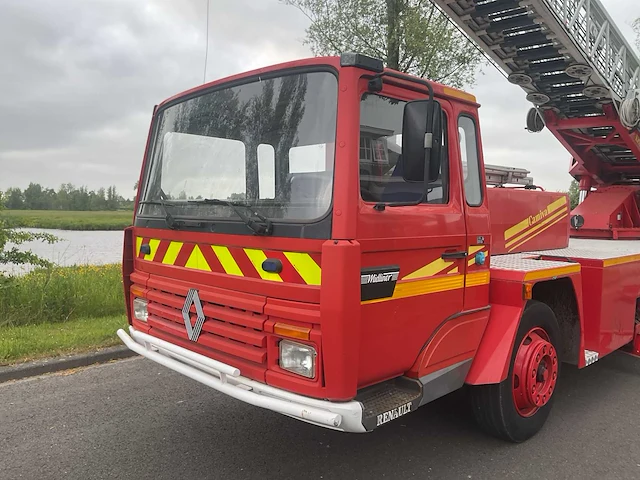 1991 - renault - midliner - brandweerauto/ladderwagen - afbeelding 38 van  39