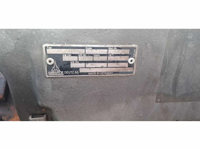 1991 atlas 1004 banden graafmachine - afbeelding 27 van  33