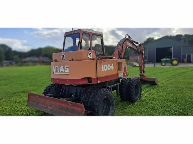 1991 atlas 1004 banden graafmachine - afbeelding 28 van  33