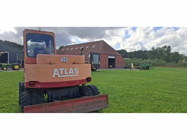 1991 atlas 1004 banden graafmachine - afbeelding 29 van  33