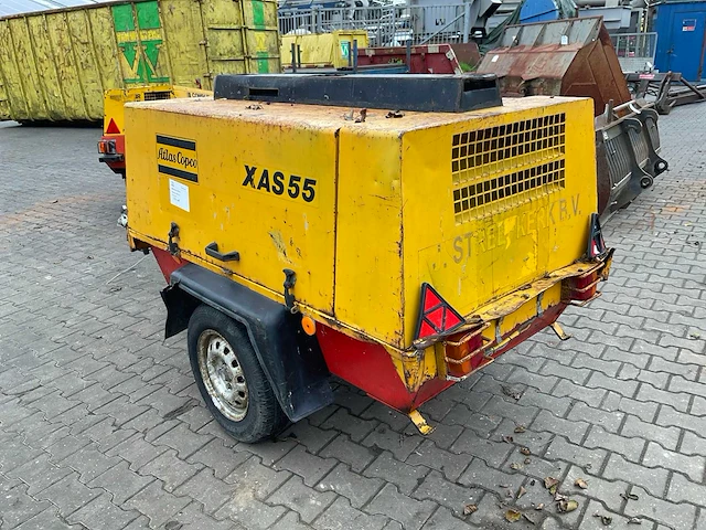 1991 atlas copco xas55 schroefcompressor - afbeelding 8 van  14