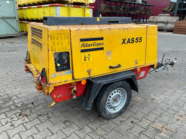 1991 atlas copco xas55 schroefcompressor - afbeelding 10 van  14