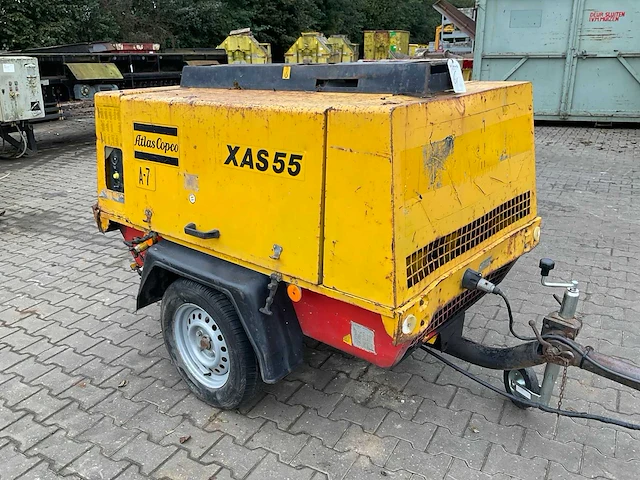 1991 atlas copco xas55 schroefcompressor - afbeelding 11 van  14