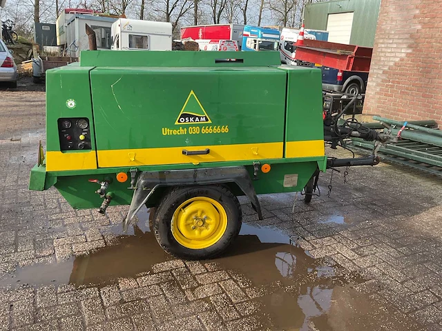1991 atlas copco xas65dd luchtcompressor - afbeelding 6 van  10