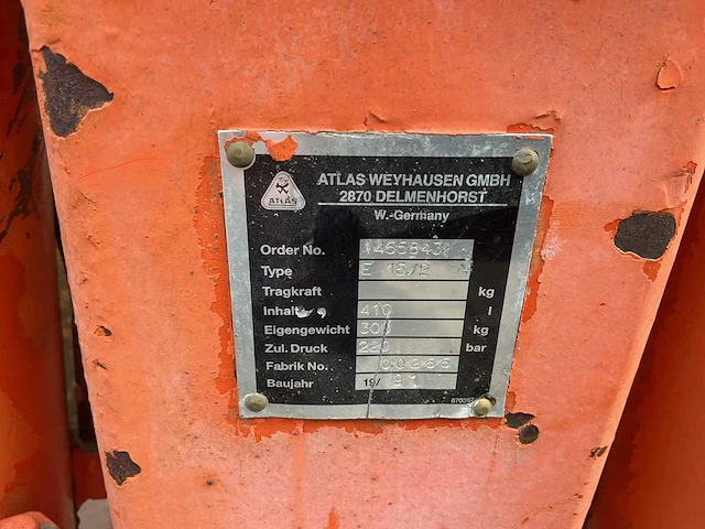 1991 atlas e 15/2 knijpbak - afbeelding 6 van  6