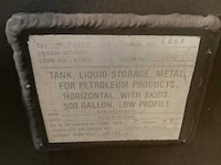 1991 bèta system 500 gallon horizontale opslagtank - afbeelding 8 van  8
