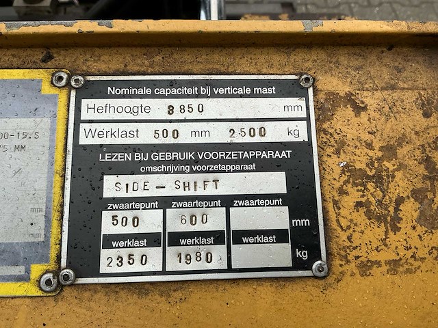 1991 caterpillar v50d vorkheftruck - afbeelding 29 van  36