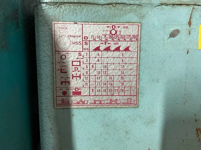 1991 eisele vms zaagmachine - afbeelding 3 van  12