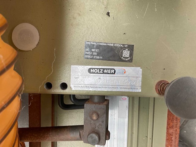 1991 holz her 1215 verticale platenzaag - afbeelding 8 van  11