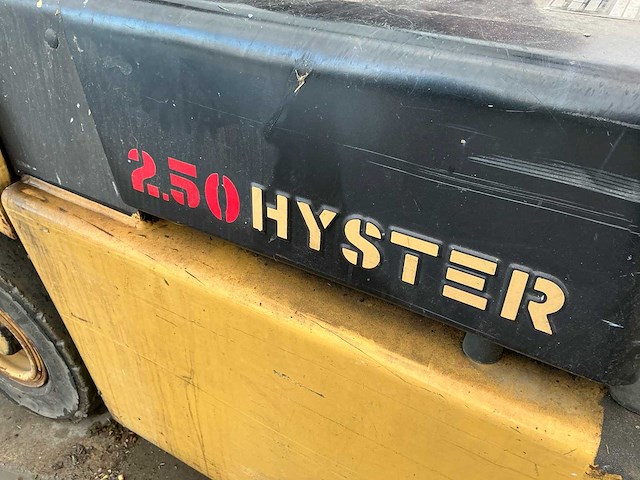 1991 hyster 2.50xlx vorkheftruck - afbeelding 3 van  35
