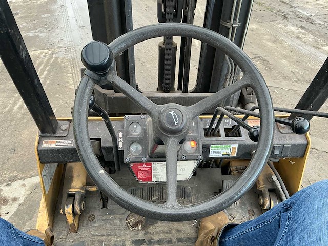 1991 hyster 2.50xlx vorkheftruck - afbeelding 17 van  35