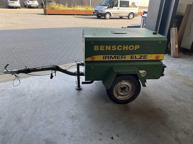 1991 irmer + elze 93/2 mobiele luchtcompressor - afbeelding 1 van  11