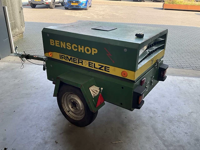 1991 irmer + elze 93/2 mobiele luchtcompressor - afbeelding 4 van  11