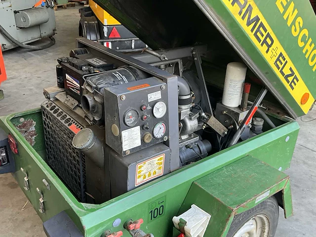 1991 irmer + elze 93/2 mobiele luchtcompressor - afbeelding 8 van  11