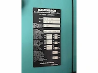 1991 kaltenbach rks 450 afkortcirkelzaagmachine - afbeelding 9 van  12