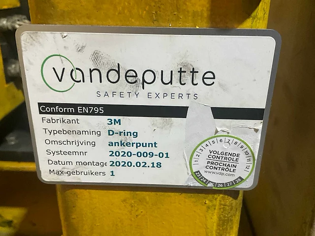 1991 kone 3684nd fem 2m bovenloophalkraan - afbeelding 12 van  12