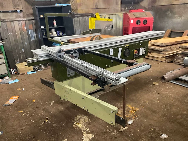 1991 lazzari juno 3000i formaatcirkelzaagmachine - afbeelding 4 van  9
