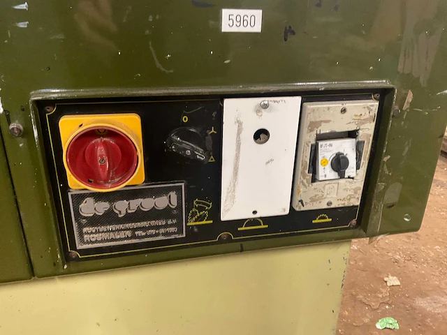 1991 lazzari juno 3000i formaatcirkelzaagmachine - afbeelding 6 van  9